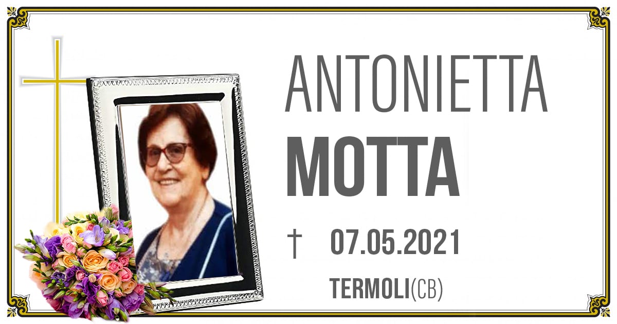ANTONIETTA MOTTA 7.05.2021