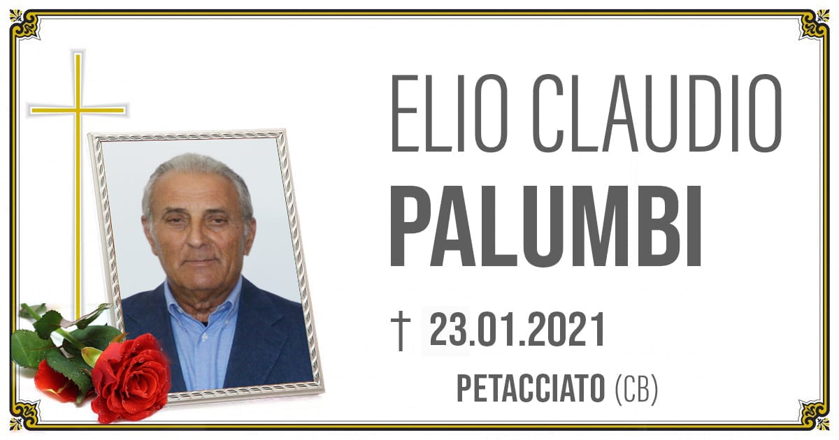 ELIO CALUDIO PALUMBI 23.01.2021