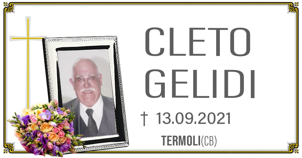 CLETO GELIDI 13-09-2021