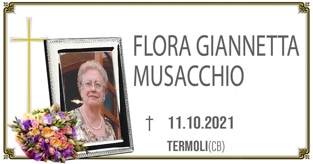 FLORA GIANNETTA MUSACCHIO 11-10-2021