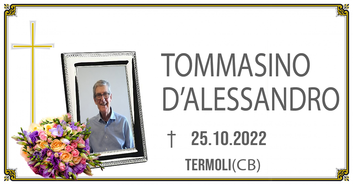 TOMMASINO D'ALESSANDRO 25/10/2022