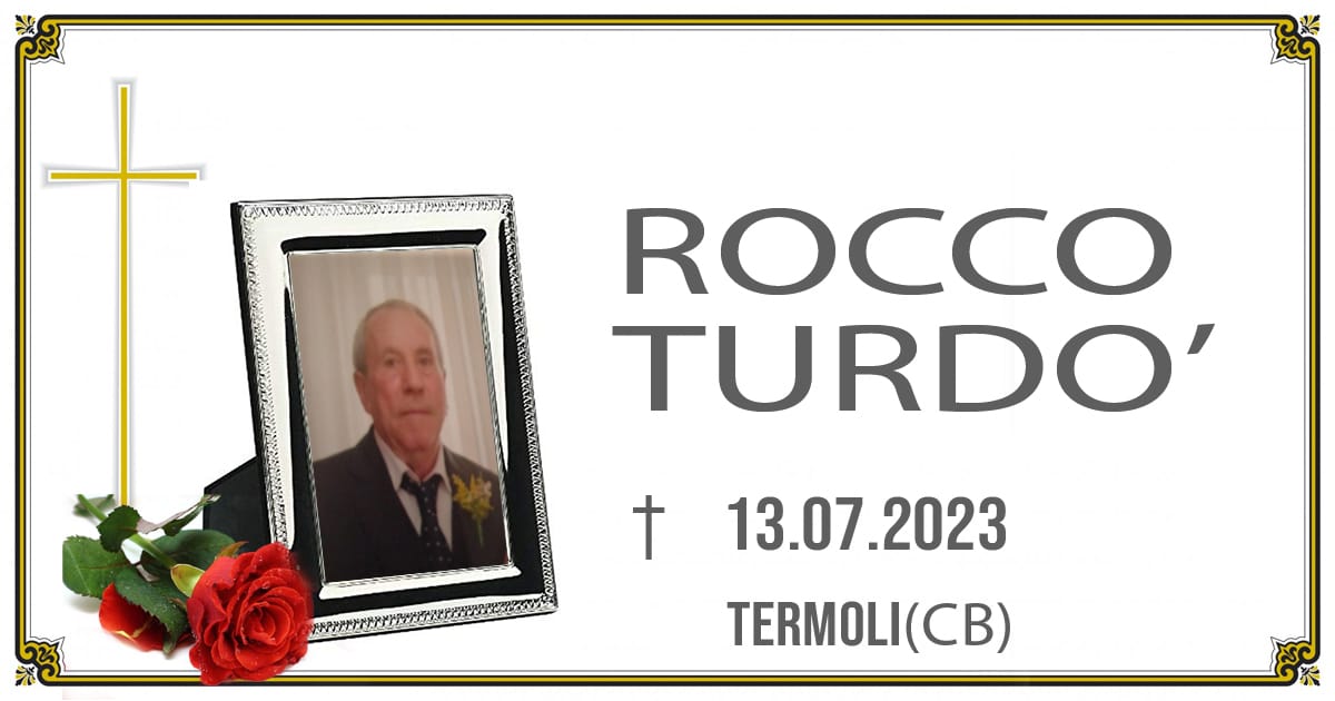 ROCCO TURDO' 13/07/2023