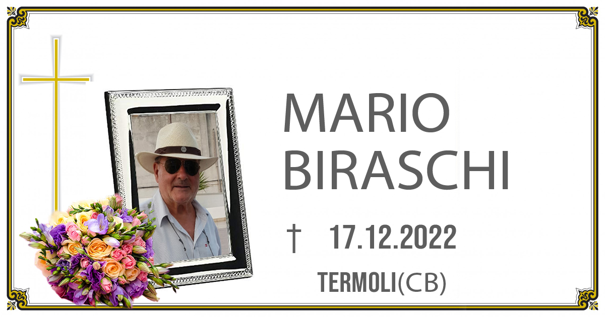 MARIO BIRASCHI  17/12/2022