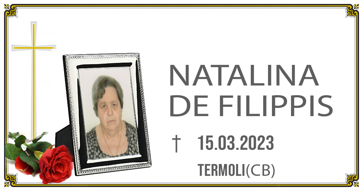 NATALINA DE FILIPPIS 15/03/2023