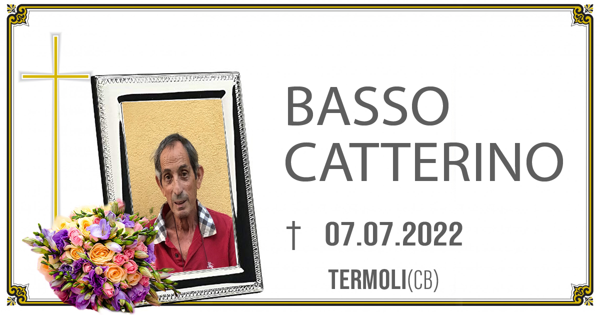 BASSO CATTERINO 07/07/2022