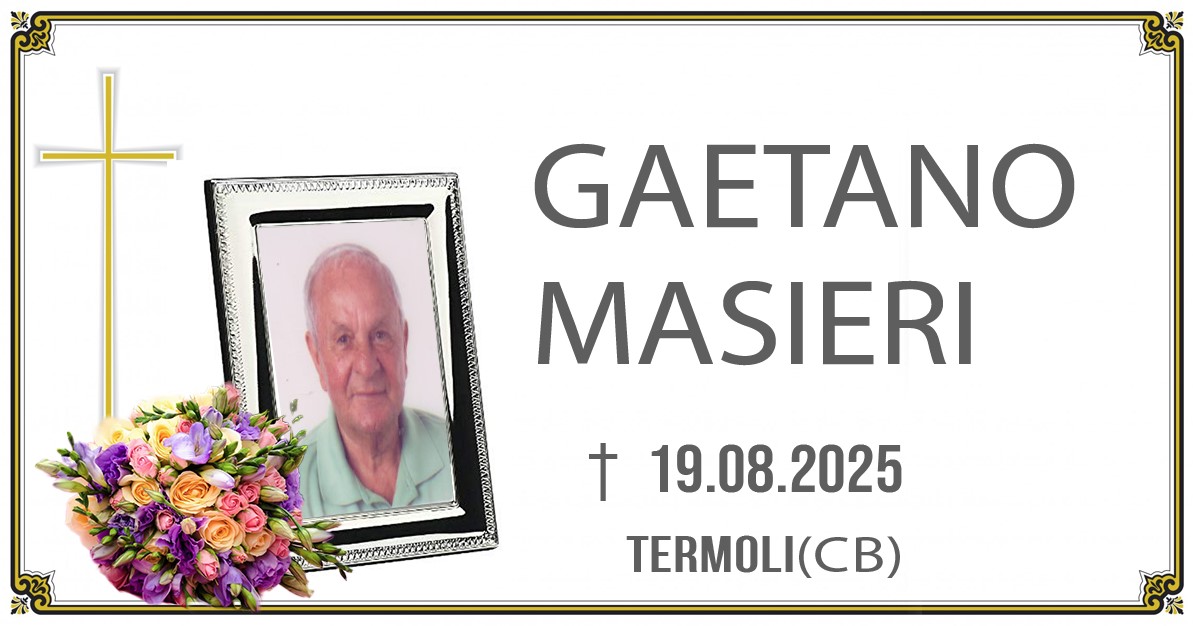 GAETANO MASIERI 19/08/2025