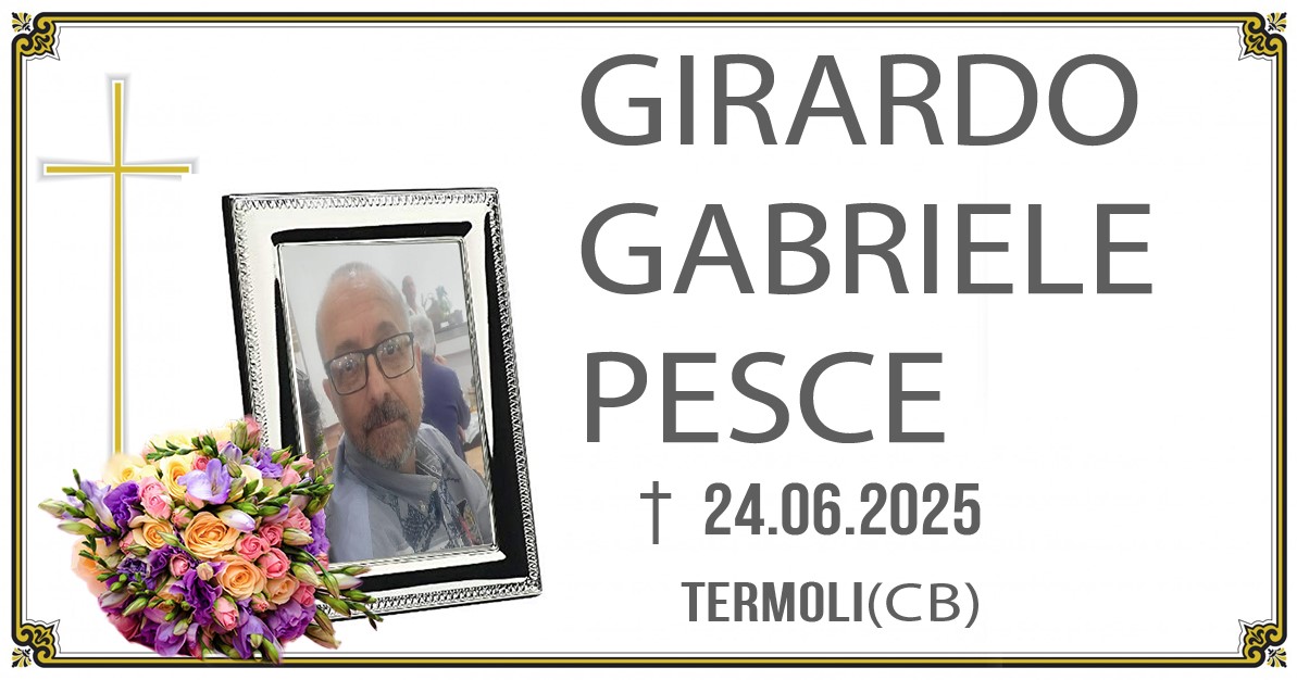 GIRARDO GABRIELE PESCE 24/06/2025