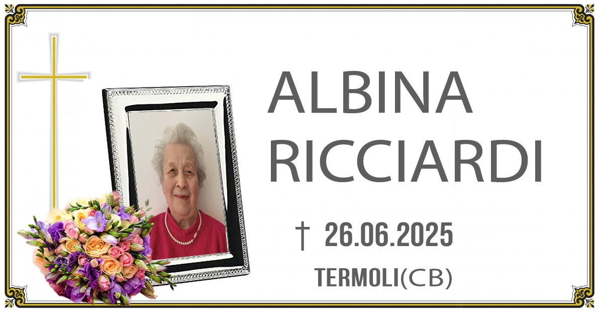 ALBINA RICCIARDI 26/06/2025