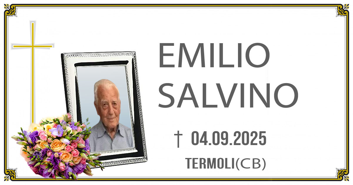 EMILIO SALVINO 04/09/2025